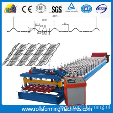 780 glazed tile roof panel forming roll forming machine